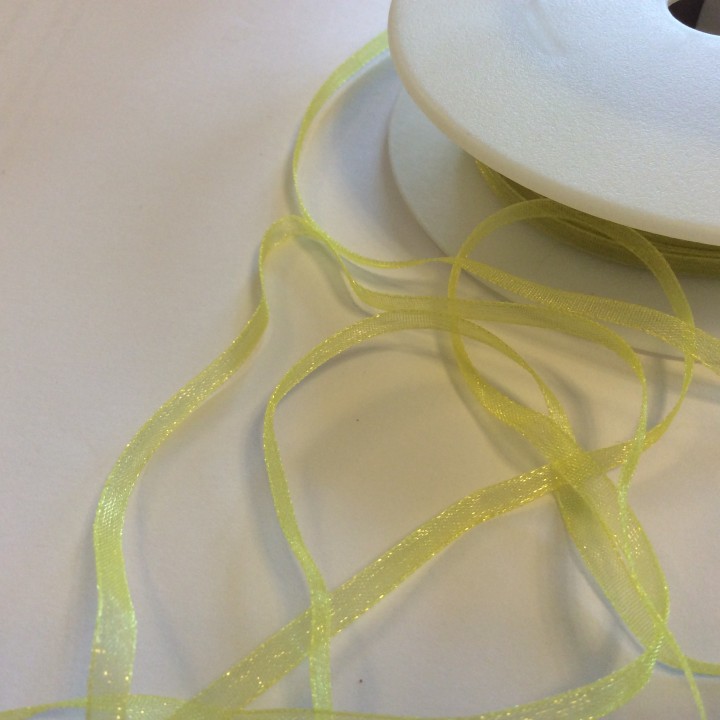 3mm Organza Ribbon