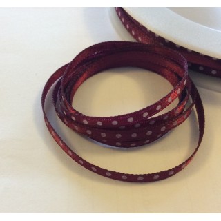 3mm Satin Spot Ribbon