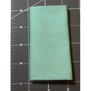 Emerald Green Striped Cotton Fabric