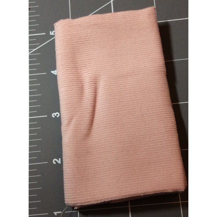Fine Pink Baby Corduroy Fabric
