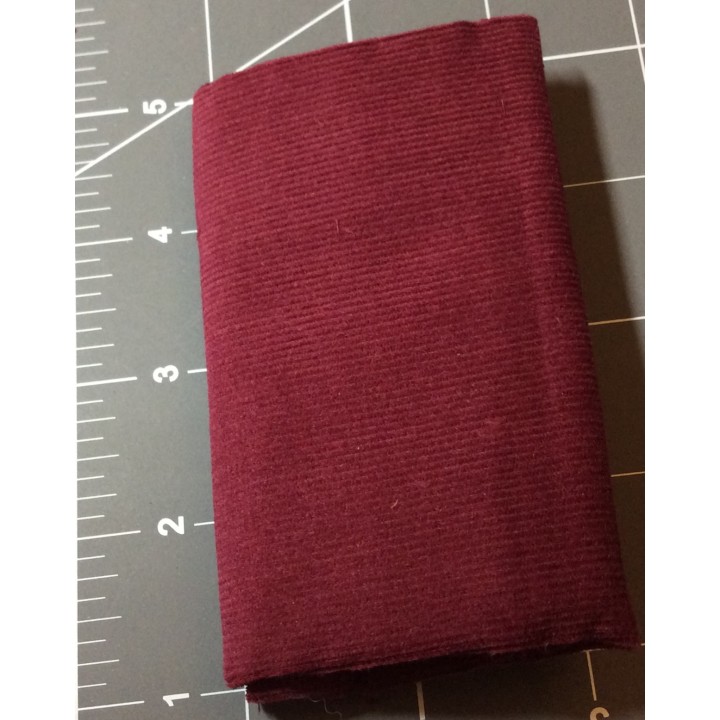 Maroon Corduroy Fabric