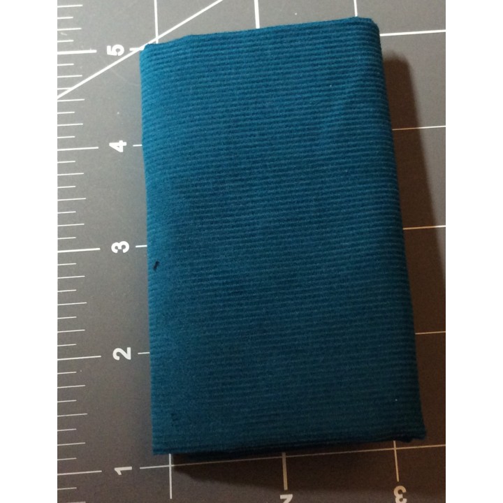 Turquoise / Teal Corduroy Fabric