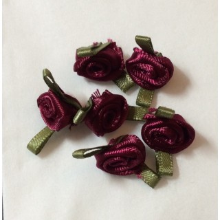 Satin Ribbon Roses