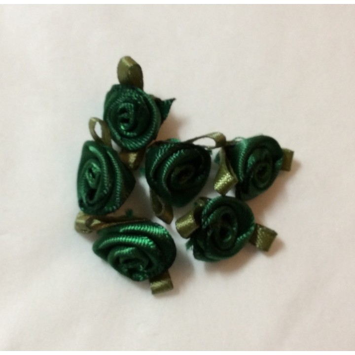 Satin Ribbon Roses