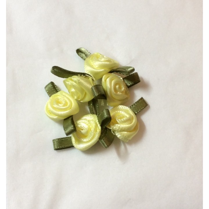 Satin Ribbon Roses