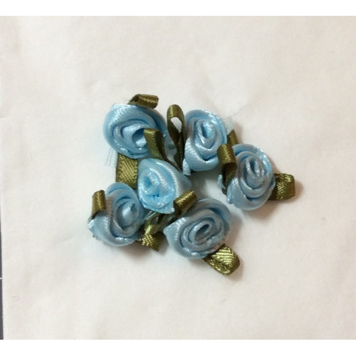Satin Ribbon Roses