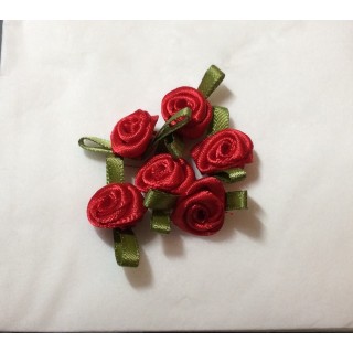 Satin Ribbon Roses