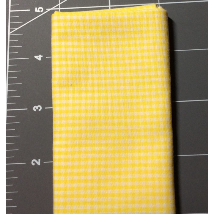 Mini Check Cotton Gingham Fabric