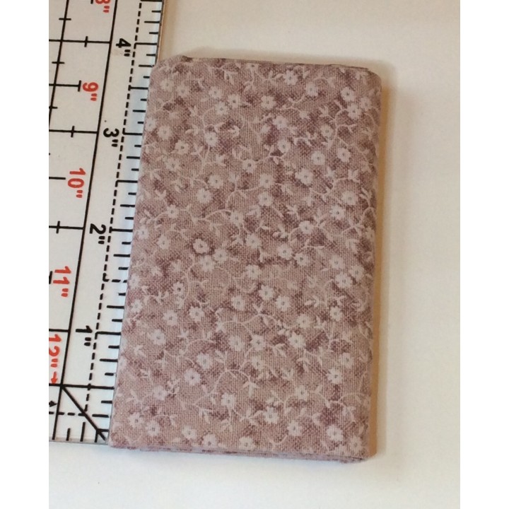 Purple Floral Cotton Fabric