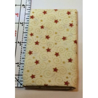 Red Festive Christmas Cotton Fabric