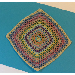 Granny Square Crochet Blanket