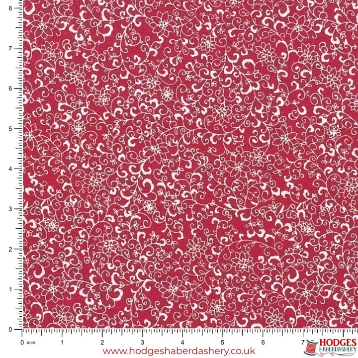 Red Cotton Fabric