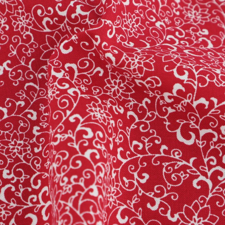 Red Cotton Fabric