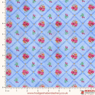 Blue Cotton Fabric