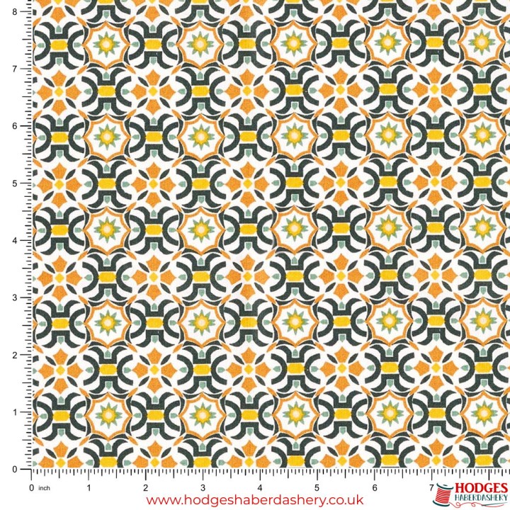 Yellow / Gold Cotton Fabric