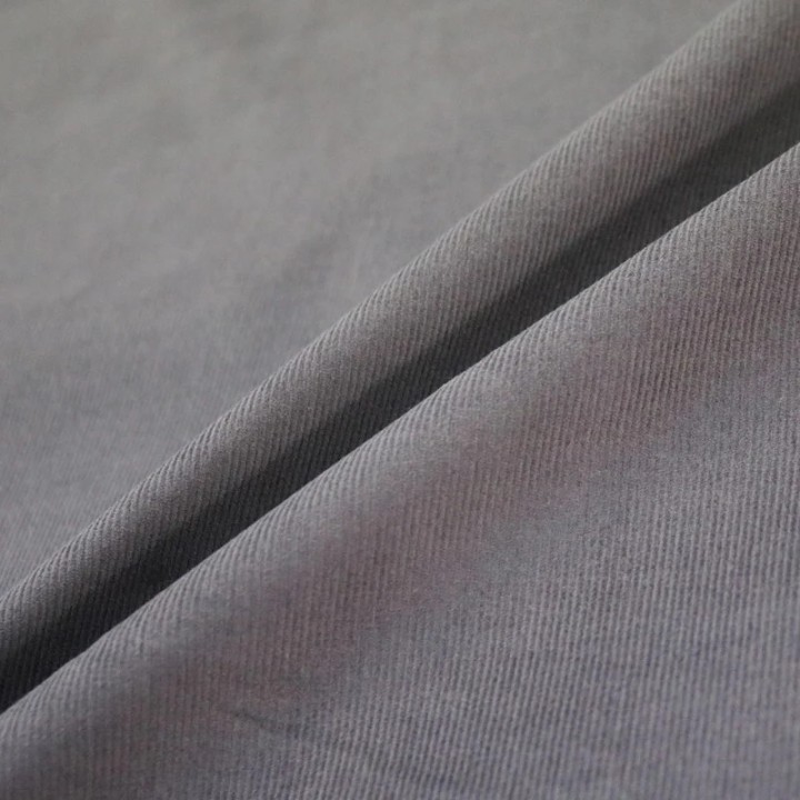 Grey Corduroy Fabric