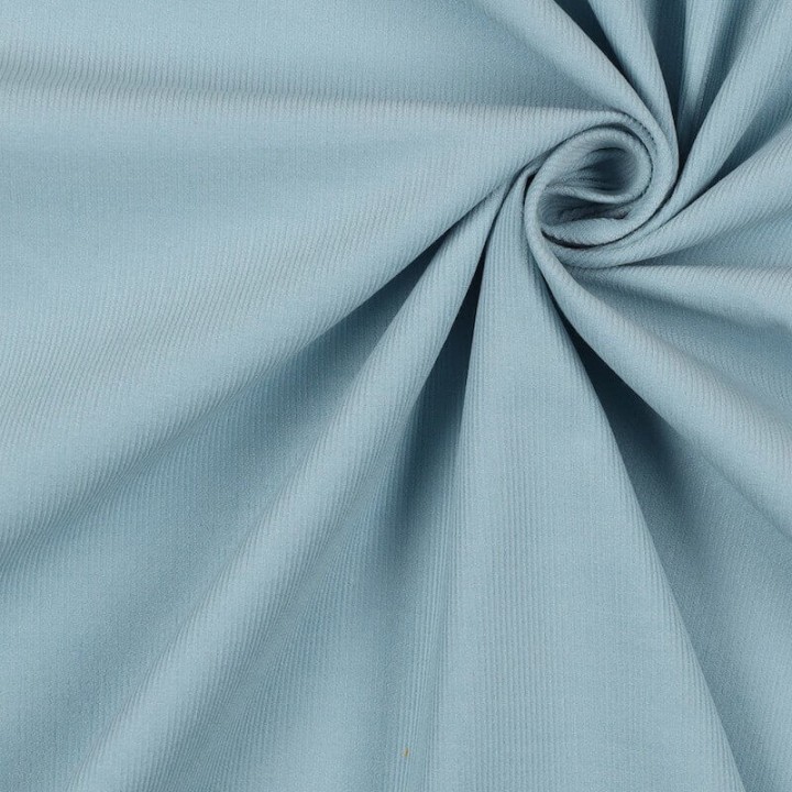 Baby Blue Corduroy Fabric