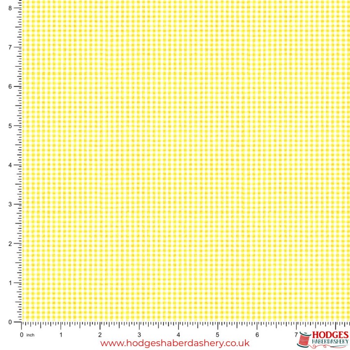 Mini Check Cotton Gingham Fabric
