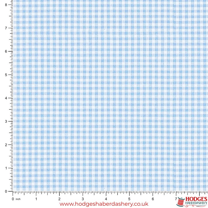 Mini Check Cotton Gingham Fabric
