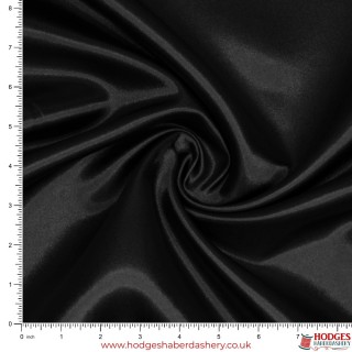 Black Satin Fabric