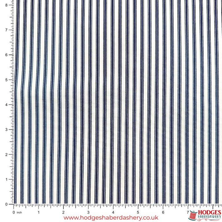 Ticking Stripe Cotton Fabric