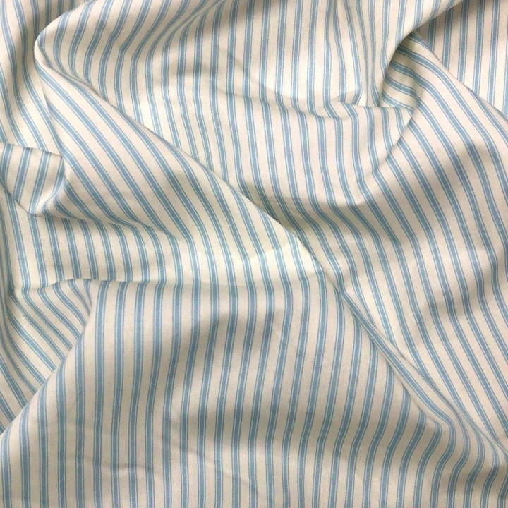 Ticking Stripe Cotton Fabric