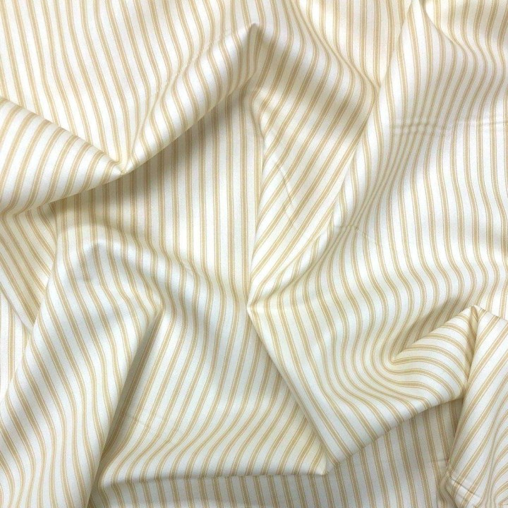 Ticking Stripe Cotton Fabric