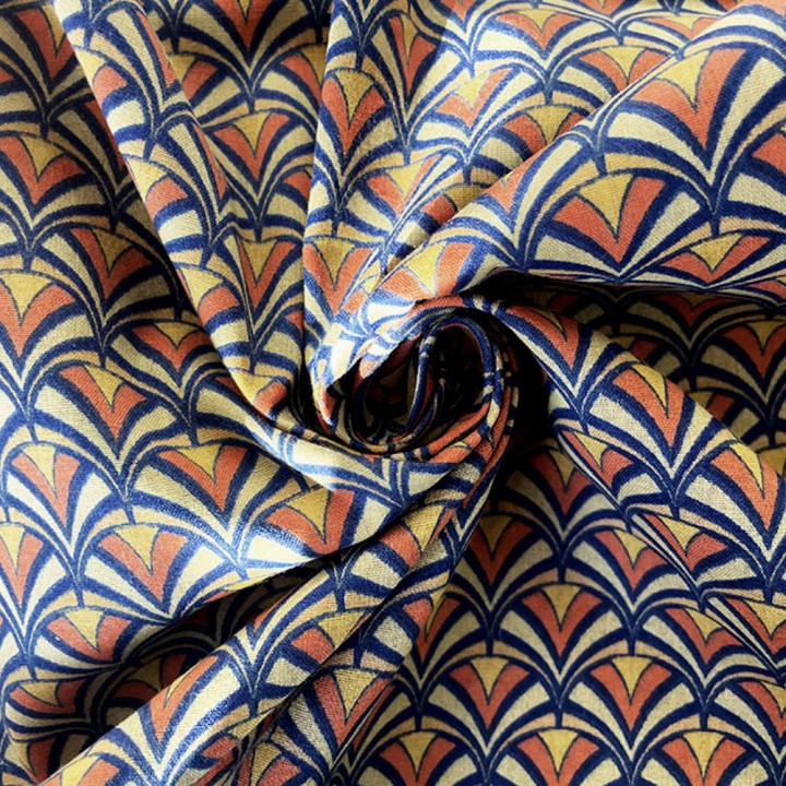 Art deco Cotton Fabric
