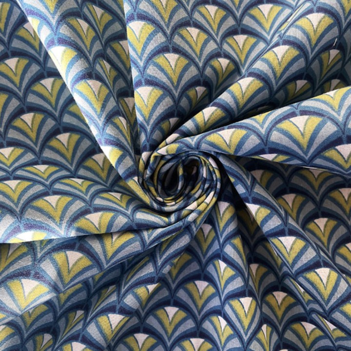 Art deco Cotton Fabric