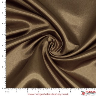 Brown Satin Fabric