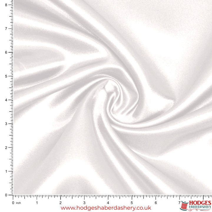 White Satin Fabric