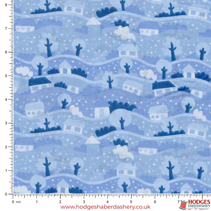 Festive Christmas Cotton Fabric