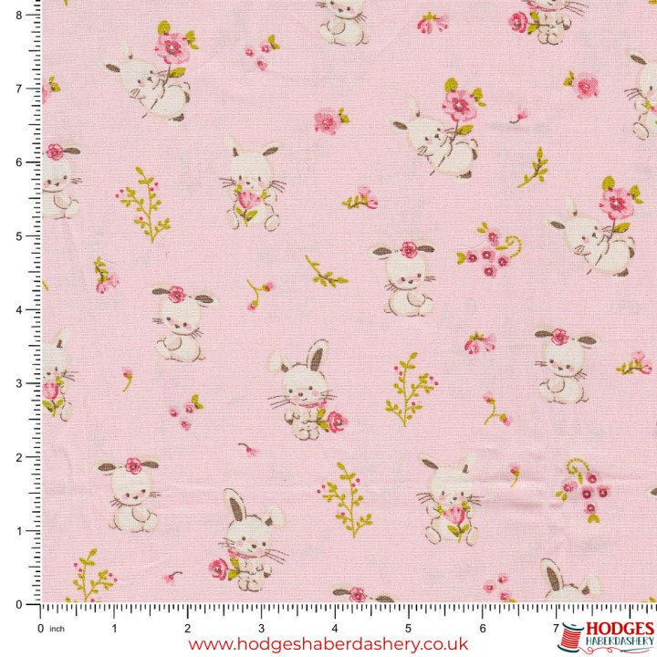 Bunny Cotton Fabric