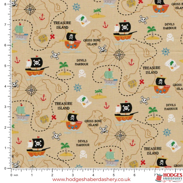 Pirate Cotton Fabric