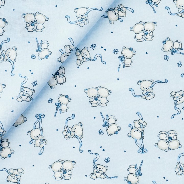 Teddy Bear Cotton Fabric