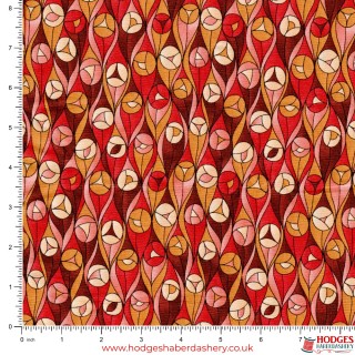 Orange Cotton Fabric