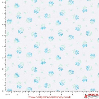 Pink Floral Cotton Fabric