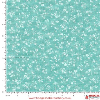 Pink Floral Cotton Fabric
